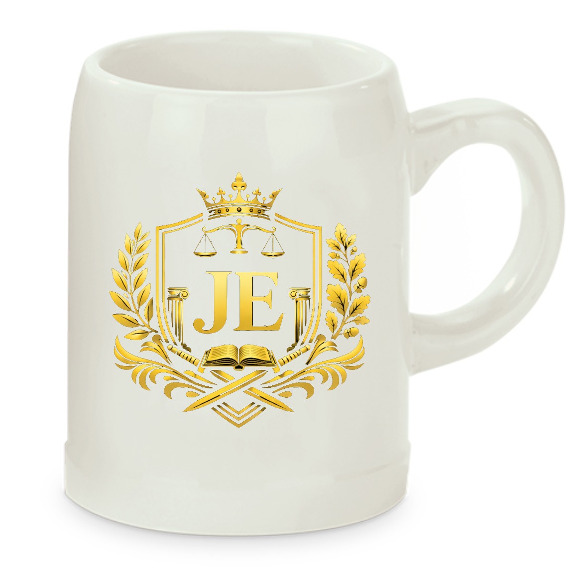 Bierkrug Bremen 2026 Wappen "Justitias Erbinnen"