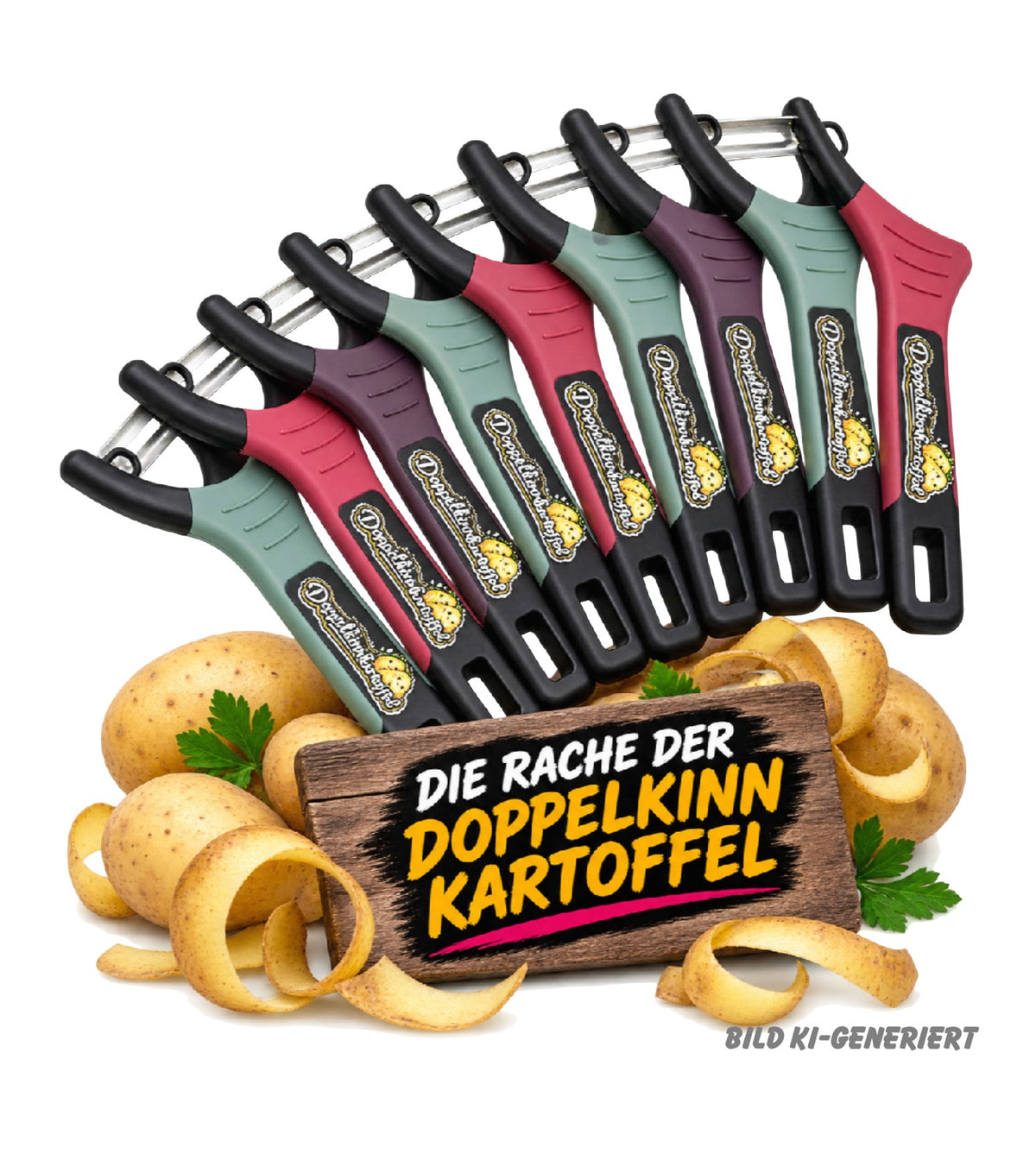 Doppelkinn kartoffel - der Sparschäler