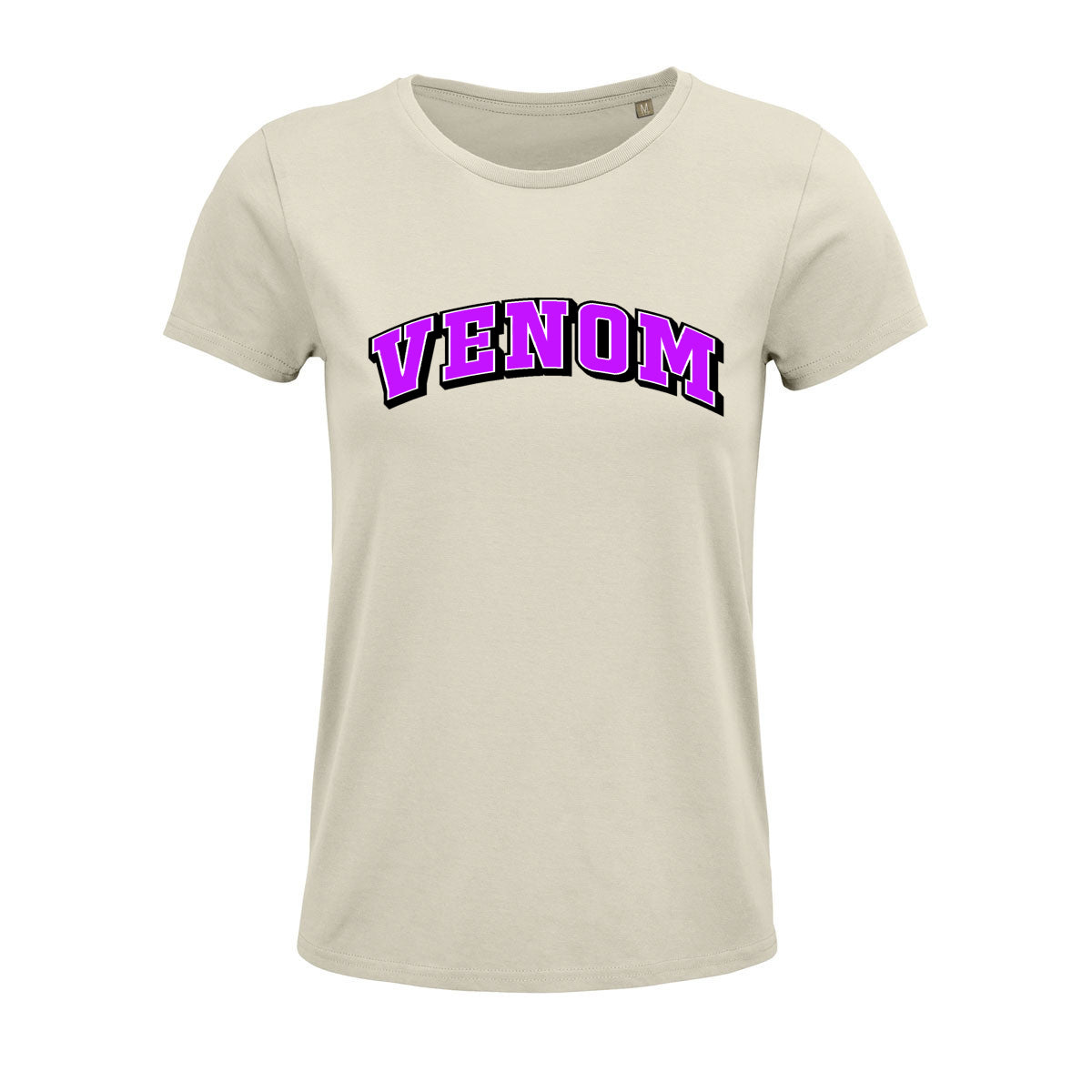 Venom Lady-Shirt creme mit Venom Logo