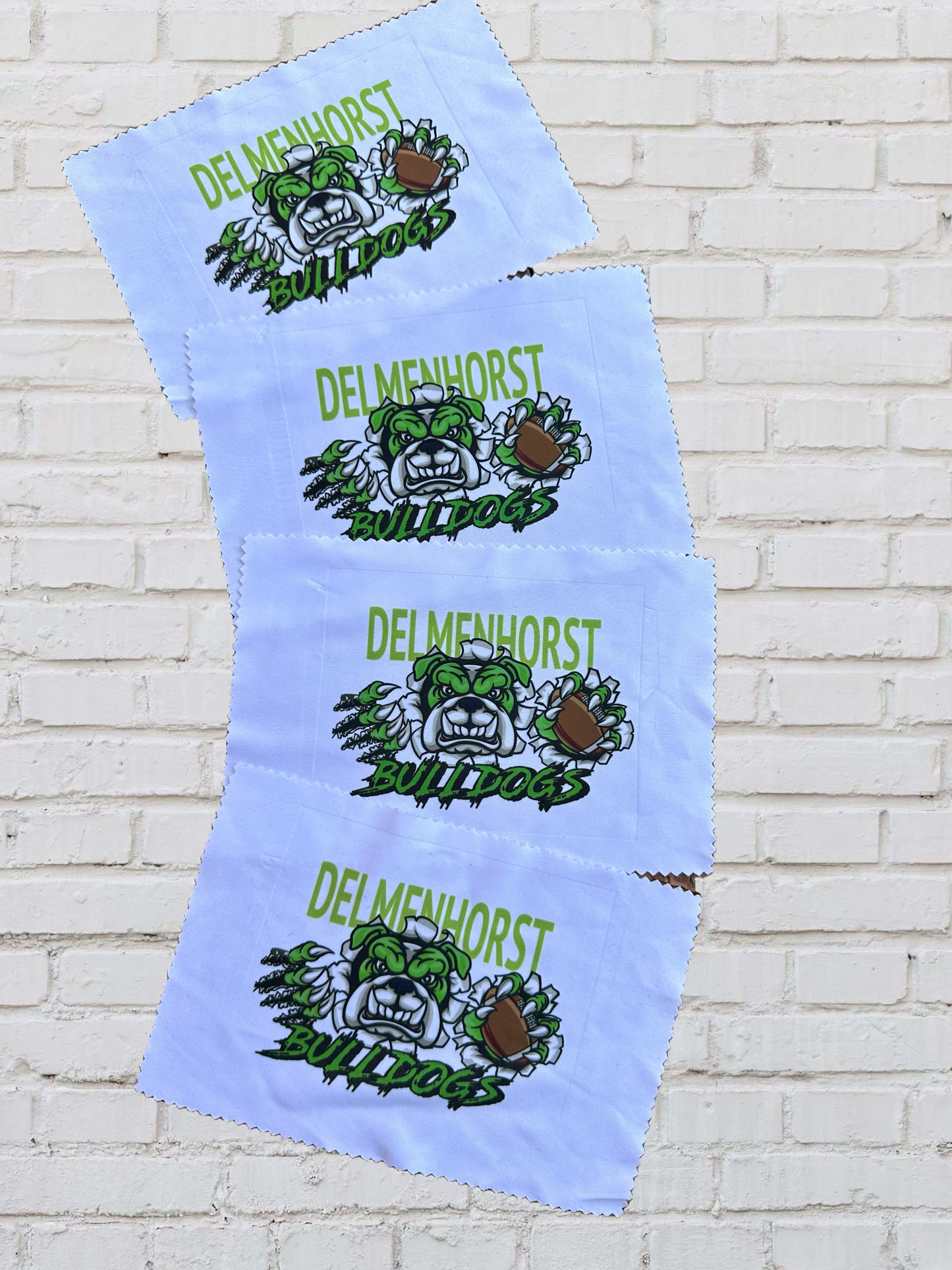 Bulldogs Brillenputztuch