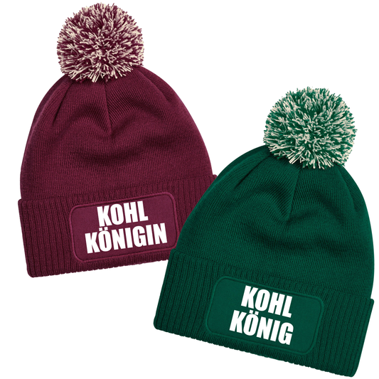Pudelmützen für das Kohlkönigspaar