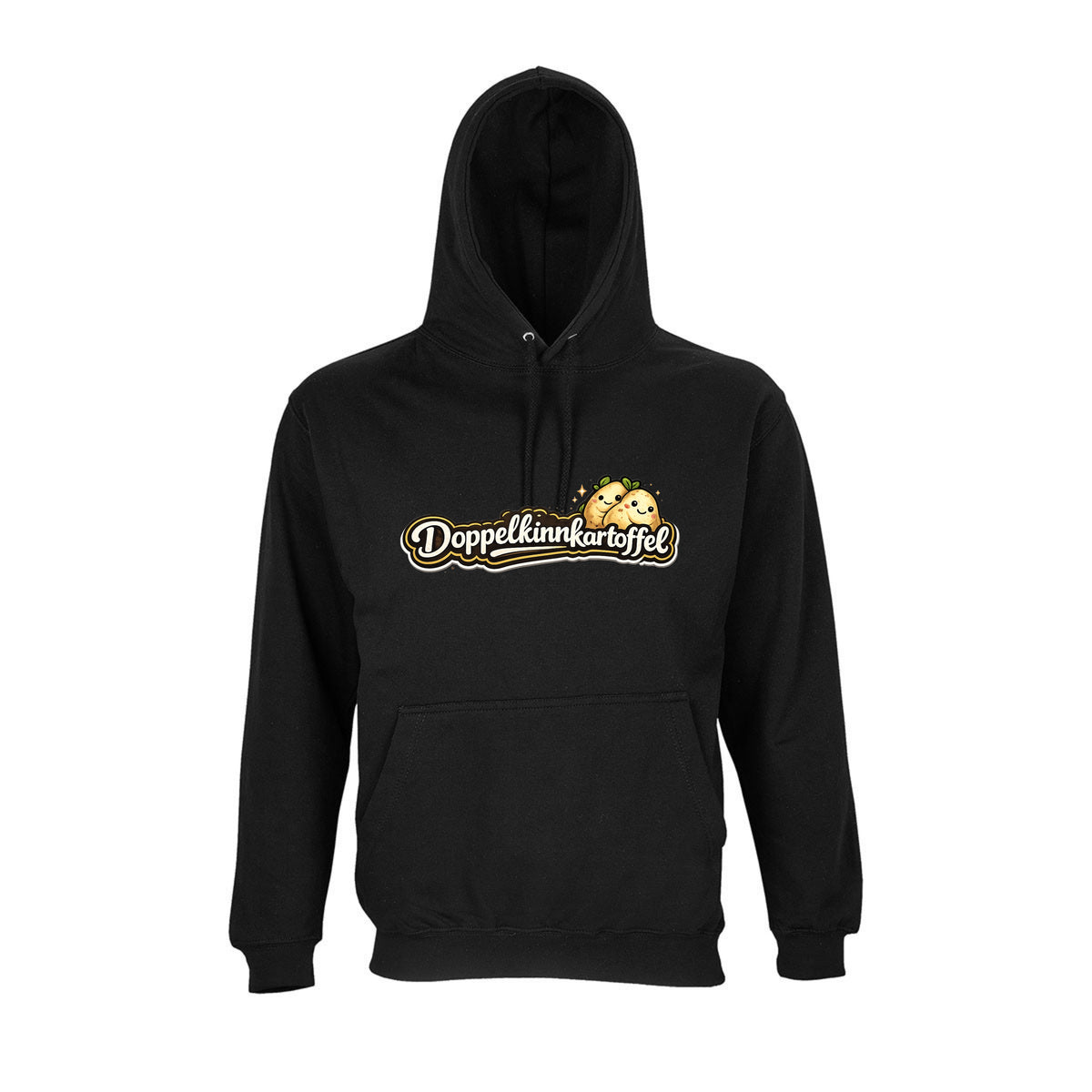 Wollknoedel - Hoodie "Doppelkinnkartoffel" in 4 verschiedenen Farben