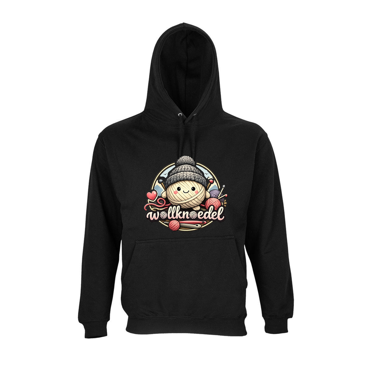 Wollknoedel - der Hoodie in vier verschiedenen Farben