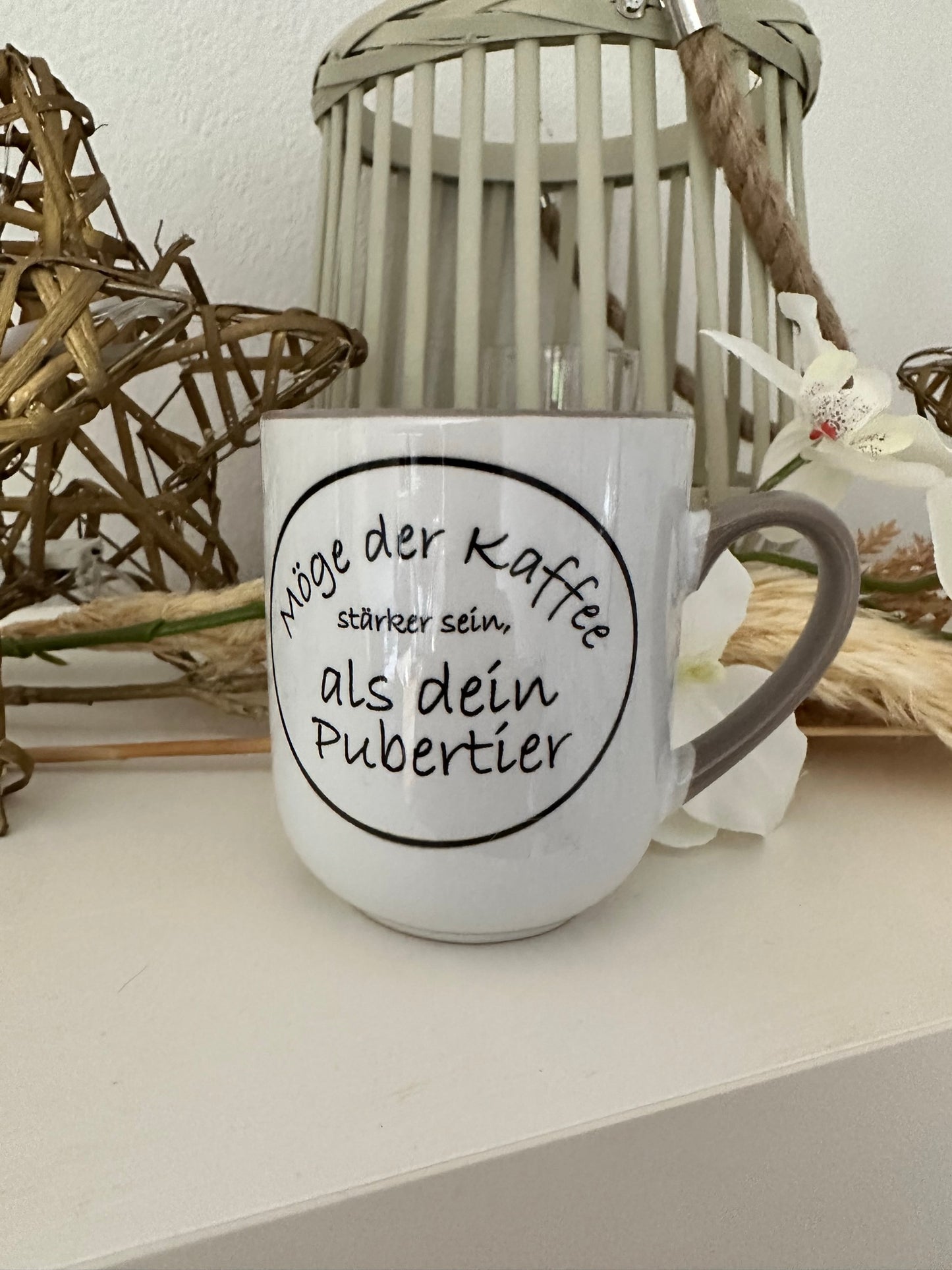 "Möge der Kaffee" Tasse