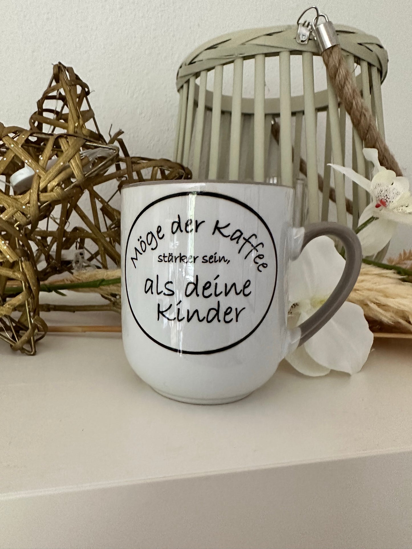 "Möge der Kaffee" Tasse