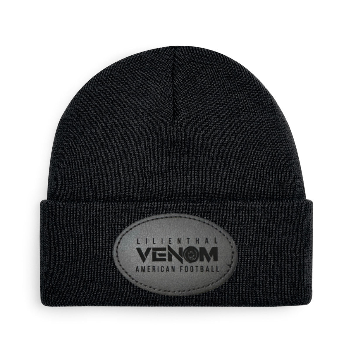 Venom  Strickmütze in drei Farben Logo #2 grau