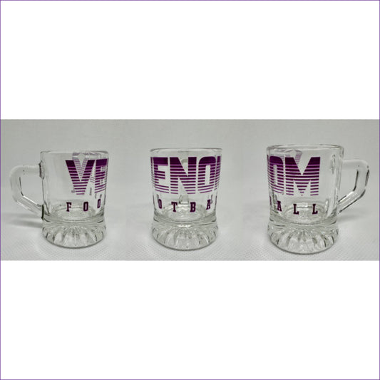 Venom Schnapsglas in drei verschiedenen Designs