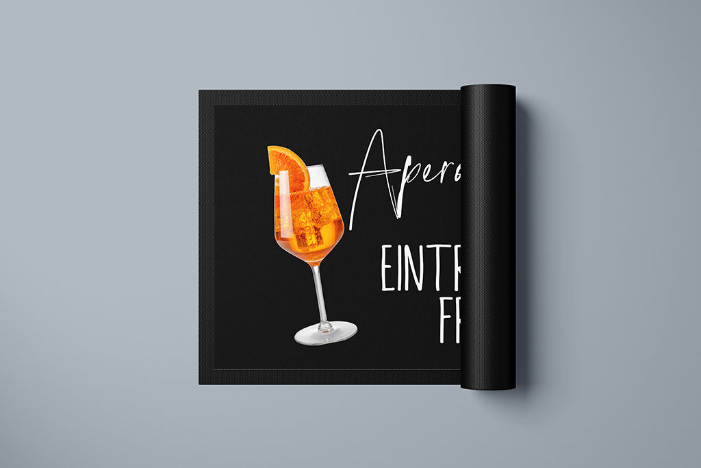 Fussmatte "Aperol dabei" in zwei Größen