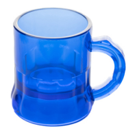 Personalisierte Schnapsgläser Kunststoff in 6 Farben inkl Umhängeband