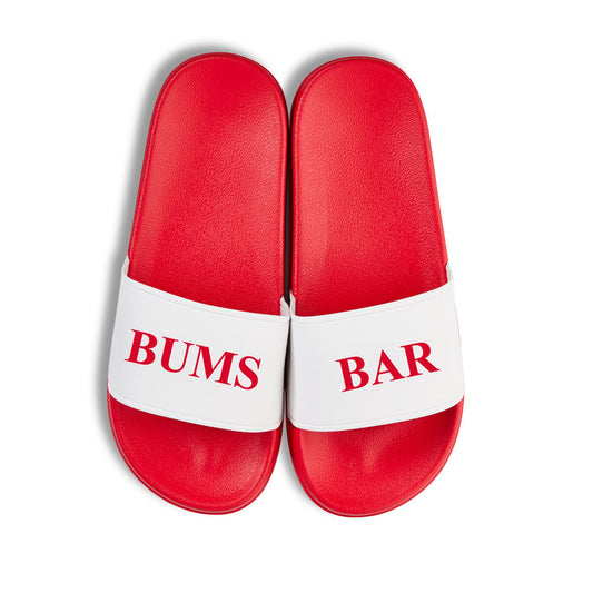 Badelatschen  "BUMS BAR" in verschiedenen Farben