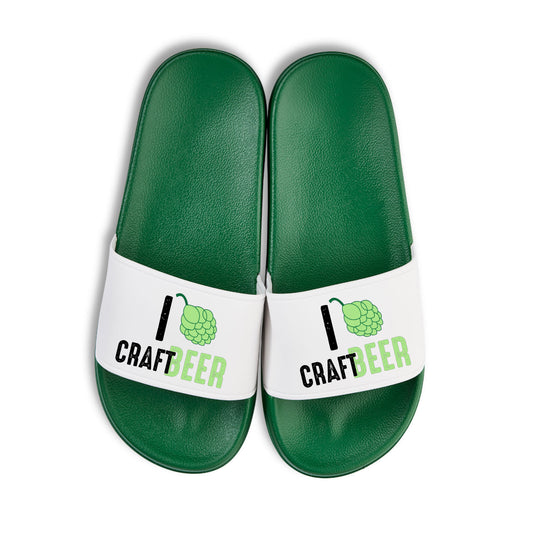 Badelatschen "I love craftbeer"