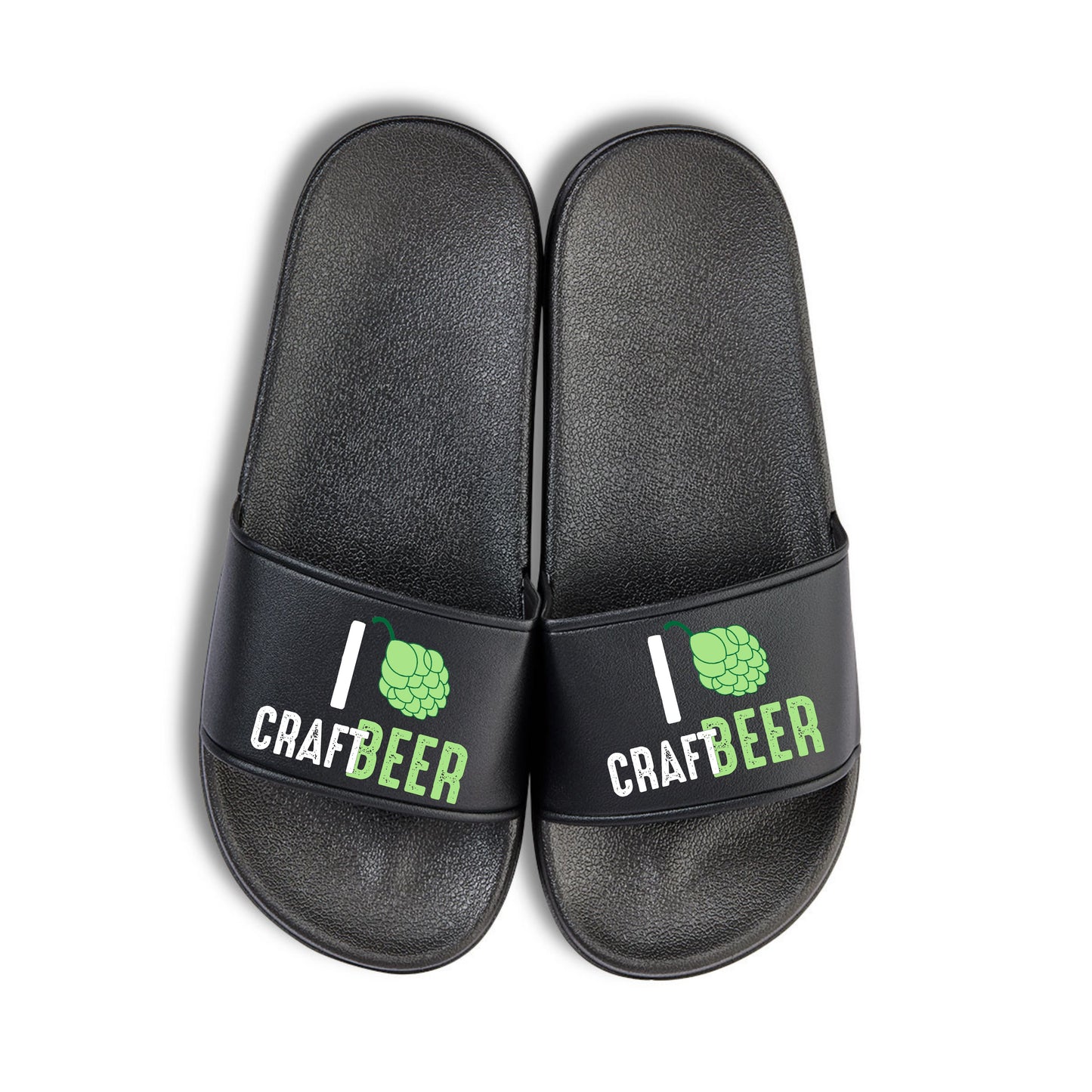 Badelatschen "I love craftbeer"