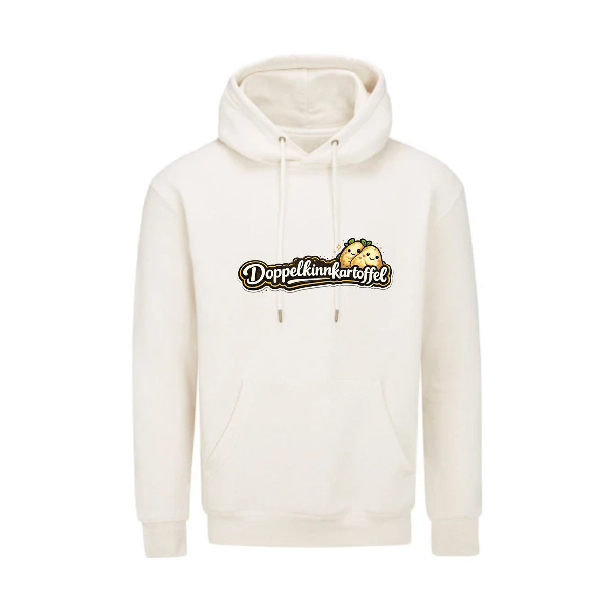 Wollknoedel - Hoodie "Doppelkinnkartoffel" in 4 verschiedenen Farben