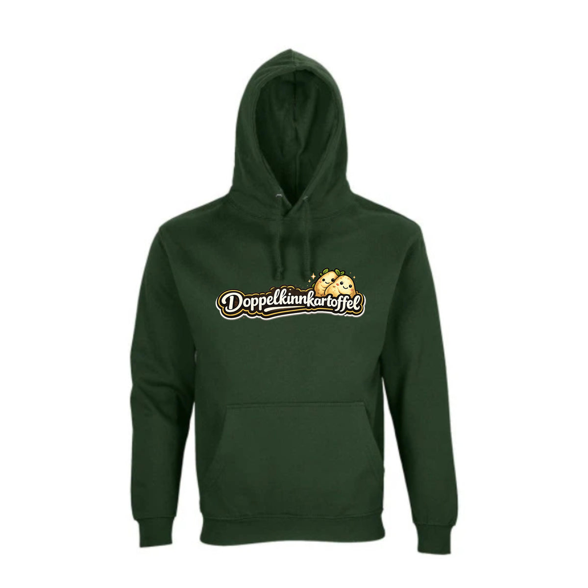 Wollknoedel - Hoodie "Doppelkinnkartoffel" in 4 verschiedenen Farben