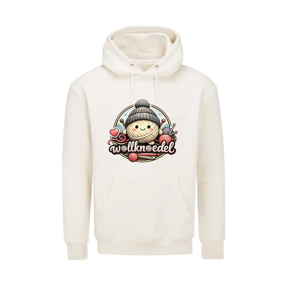 Wollknoedel - der Hoodie in vier verschiedenen Farben