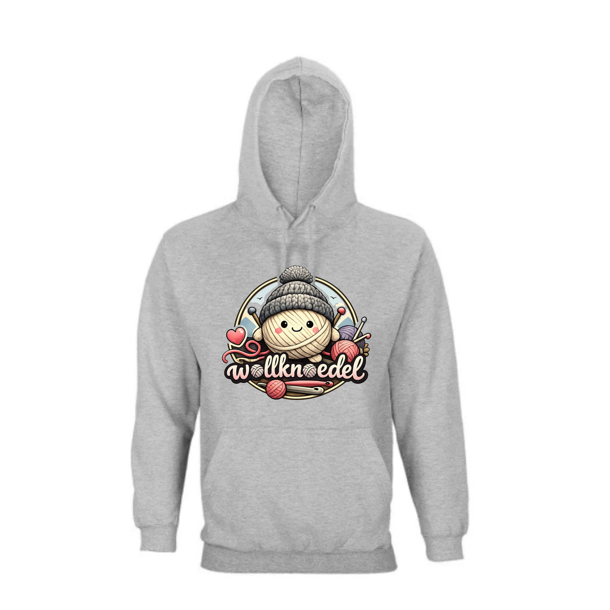 Wollknoedel - der Hoodie in vier verschiedenen Farben