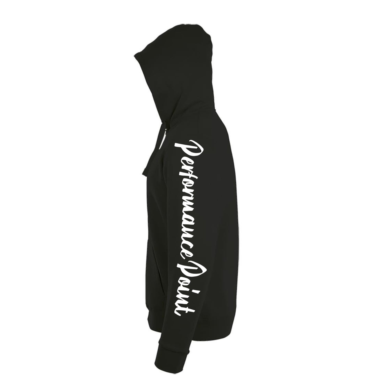 Sweatshirt-Jacke  "Performance Point" schwarz