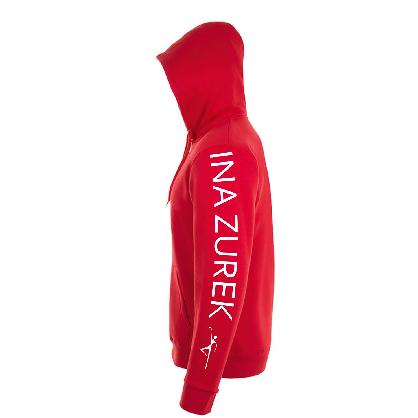 Sweatshirt-Jacke  "Ballettschule" rot