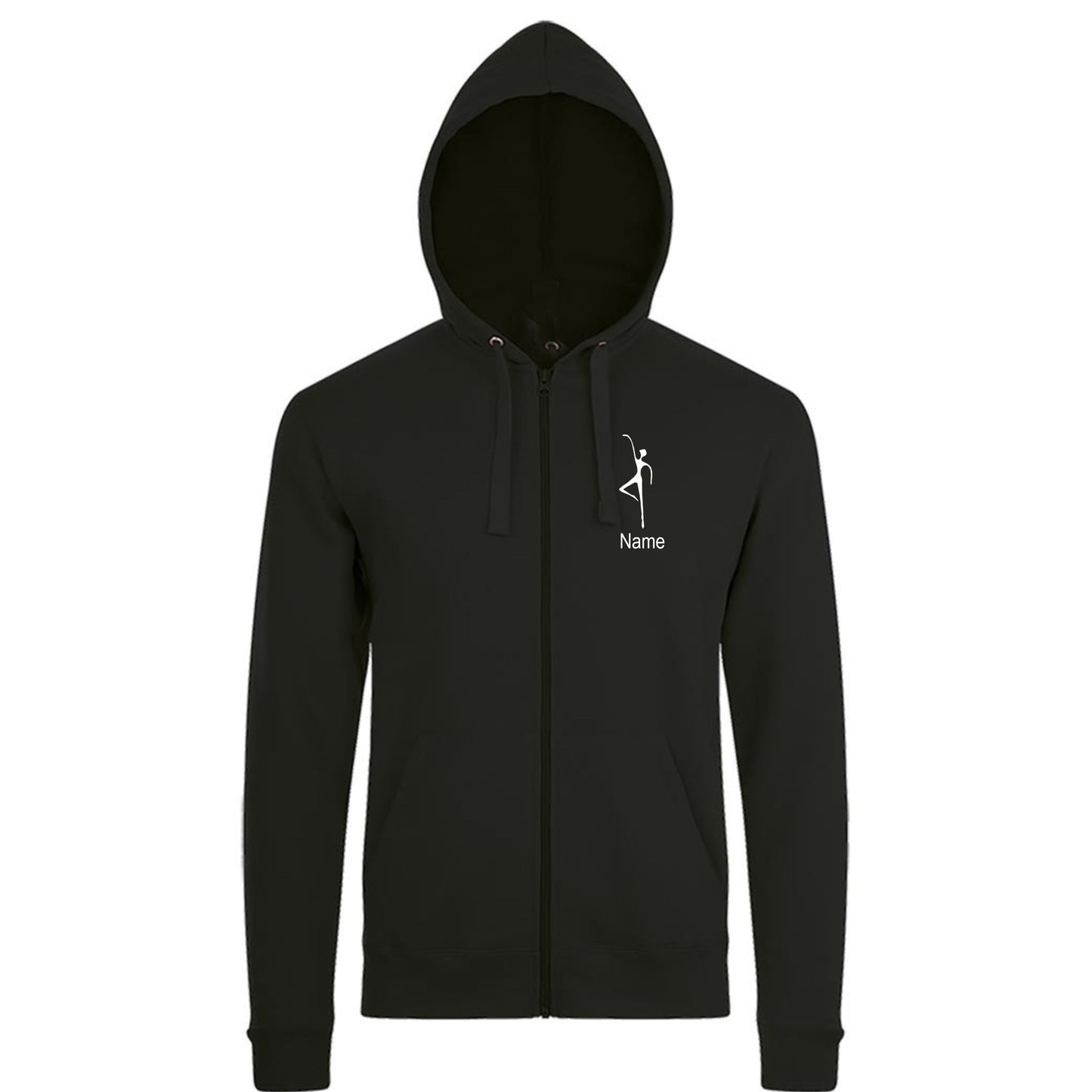 Sweatshirt-Jacke  "Performance Point" schwarz