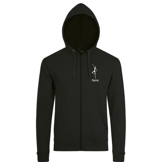 Sweatshirt-Jacke  "Performance Point" schwarz