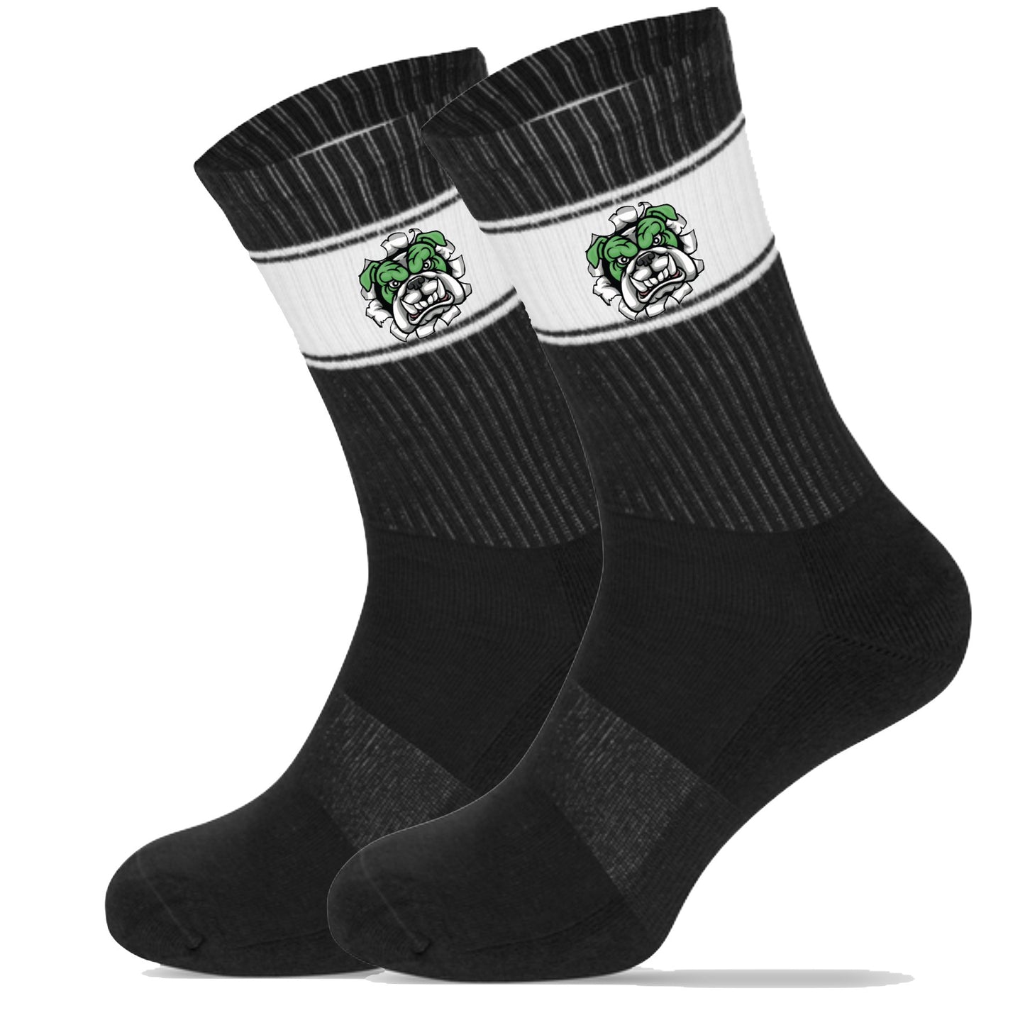 Bulldogs Socken von Mr Socks schwarz