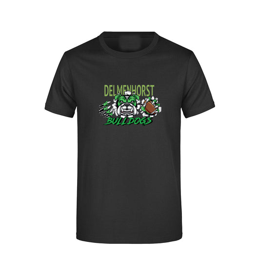Bulldogs Kinder T-Shirt schwarz