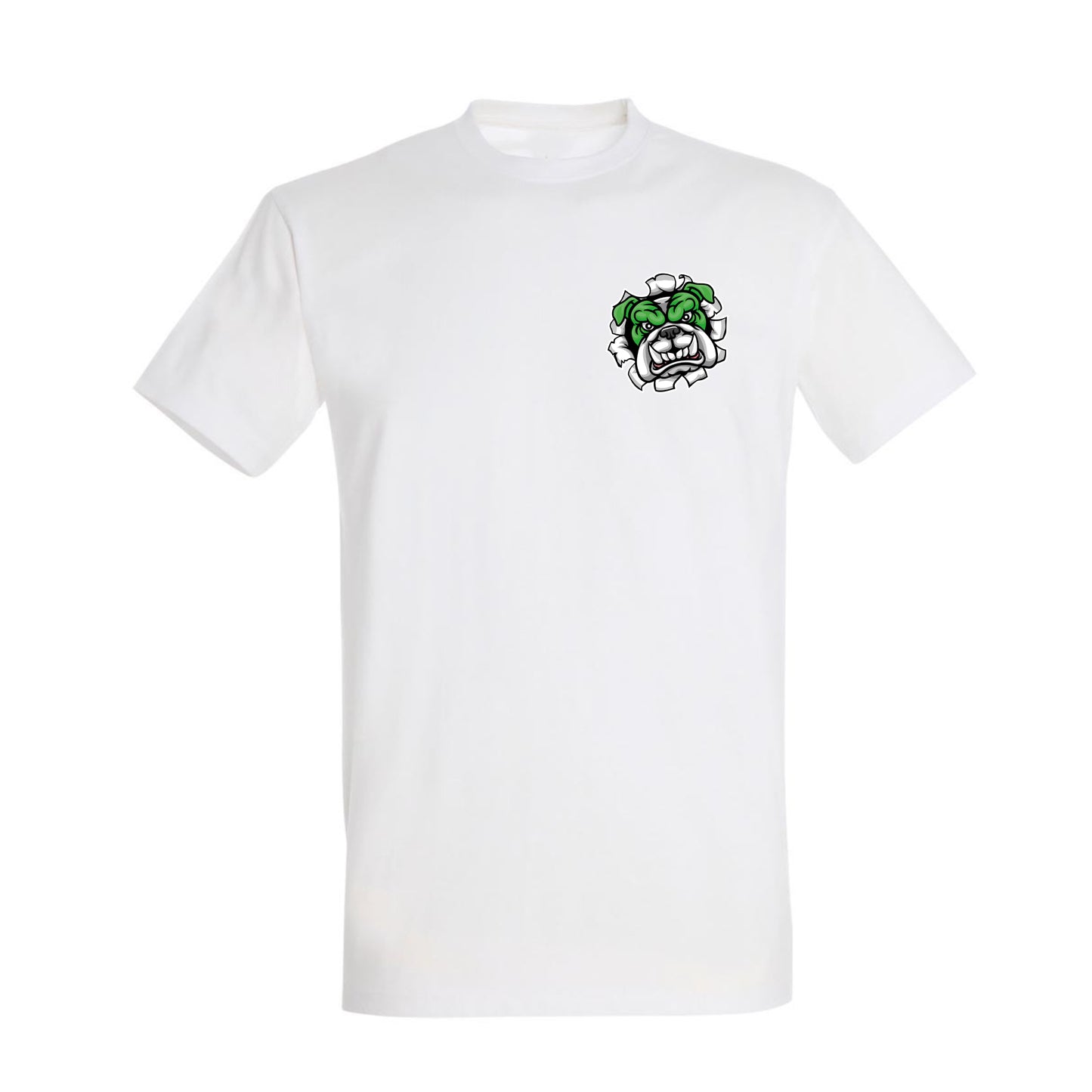 Bulldogs T-Shirt Herren "Bulldogge" white