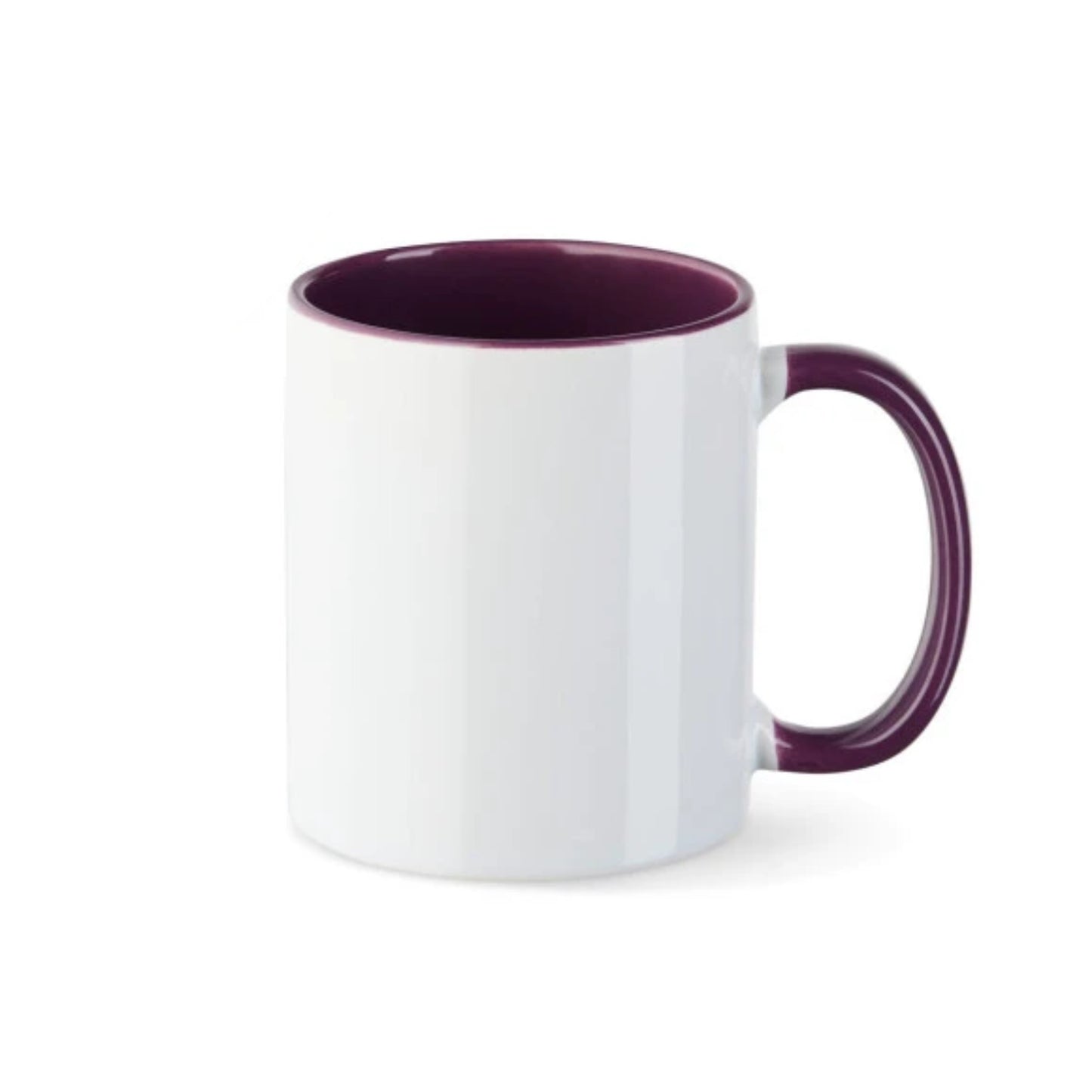 Sublimationstasse Two Tones -  Innenseite und Henkel in 17 Farbtönen, ORCA®-Beschichtung