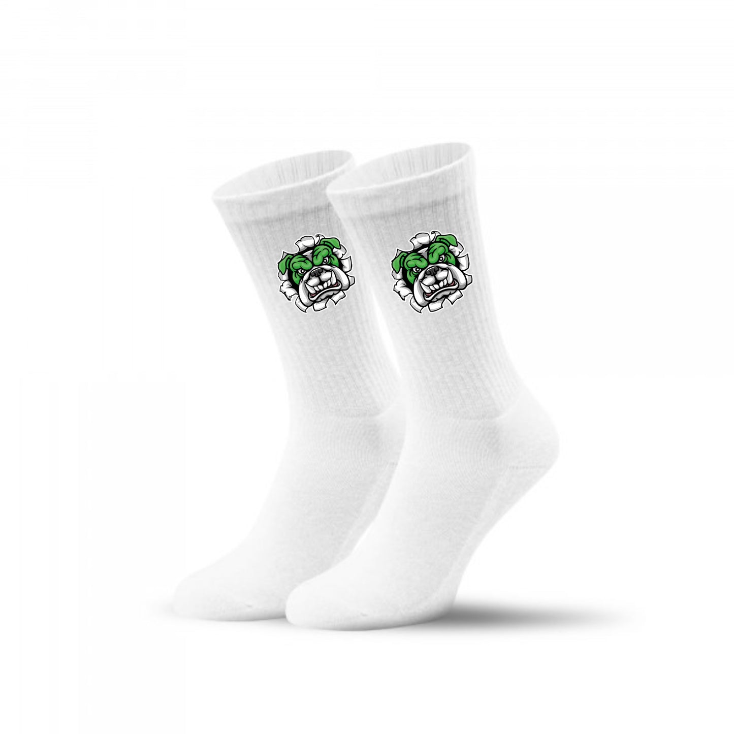 Bulldogs Socken von Mr Socks weiß