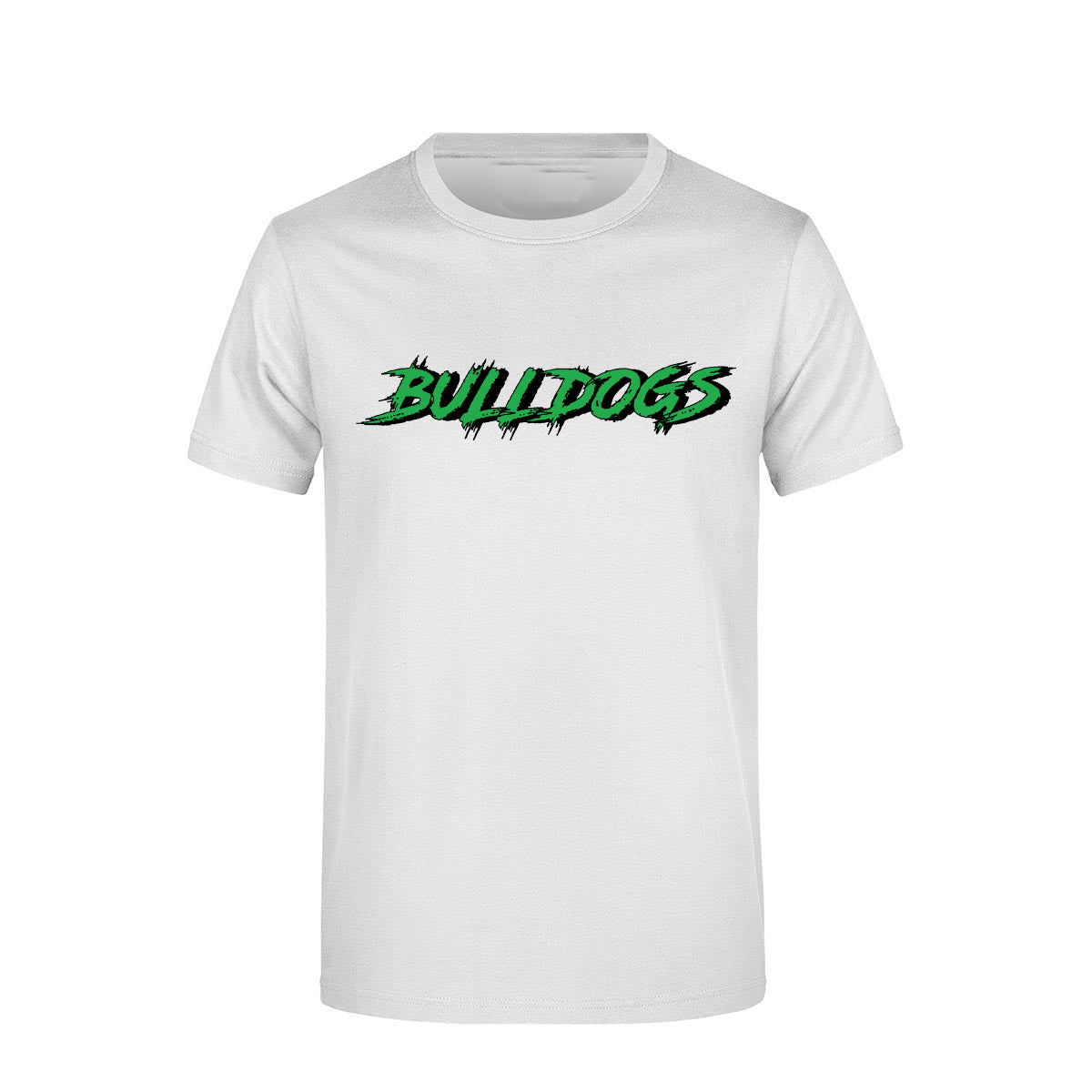 Bulldogs Kinder T-Shirt weiß Schriftzug