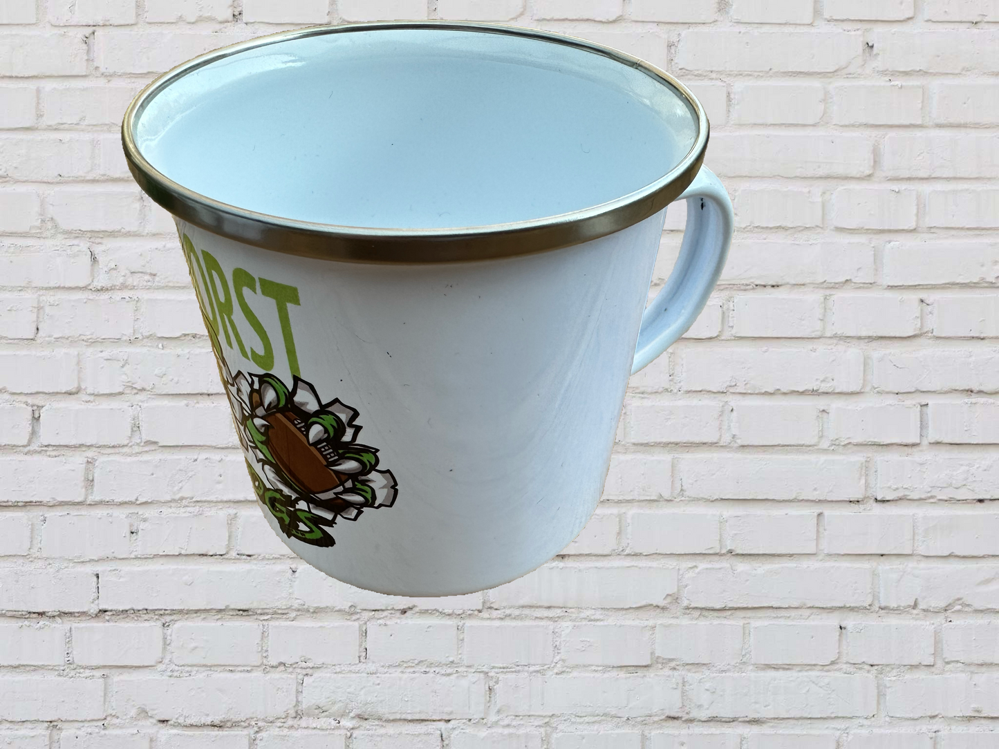 Bulldogs Emaillebecher