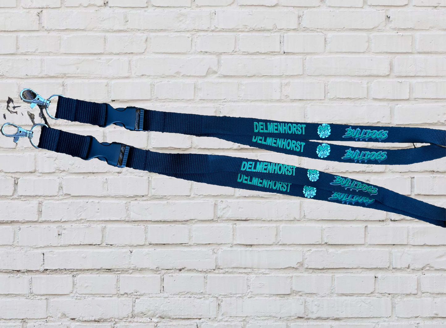 Bulldogs Schlüsselband schwarz