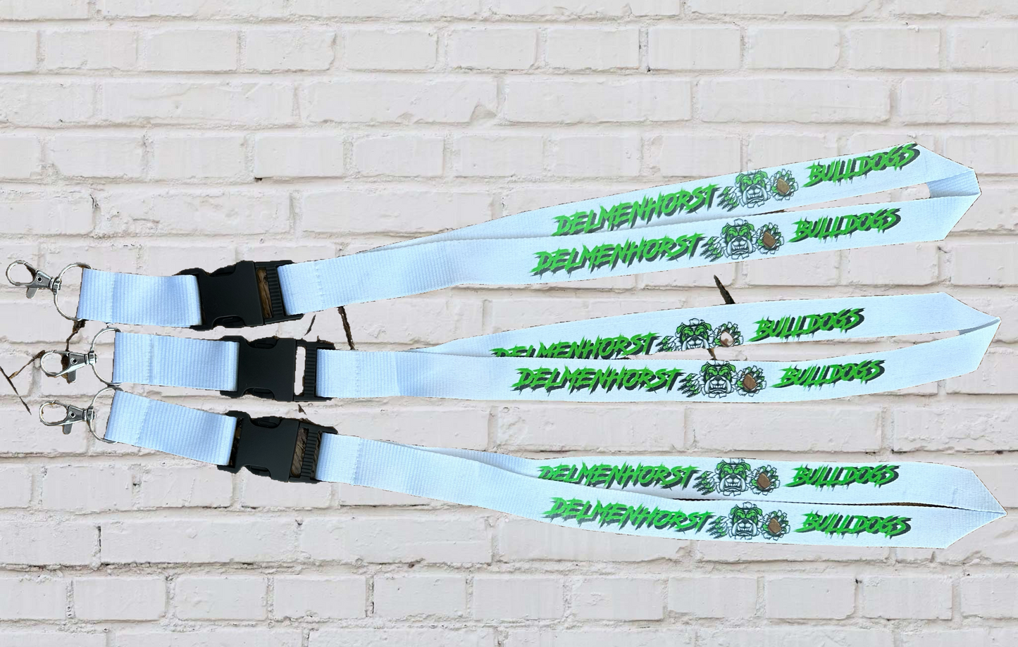 Bulldogs Schlüsselband weiß